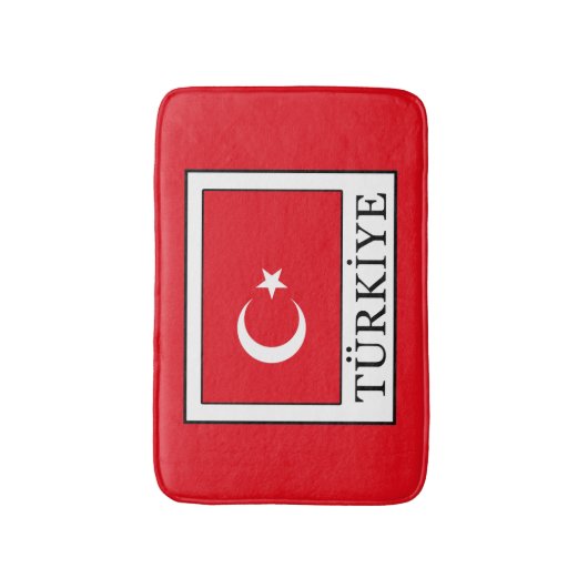 Tapis De Bain Türkiye (Devant (Vertical))