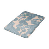 Tapis De Bain Turquoise (Angle)