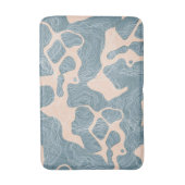 Tapis De Bain Turquoise (Devant (Vertical))