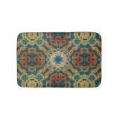 Tapis De Bain Turquoise Bleu Orangé jaune Vert Hip Orient Bali A (Devant)