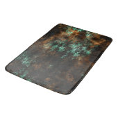 Tapis De Bain Turquoise Cooper Patina Metallic (Angle)