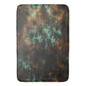 Tapis De Bain Turquoise Cooper Patina Metallic (devant Vertical)