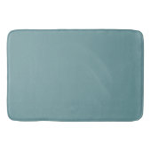 Tapis De Bain Turquoise coupé (Devant)