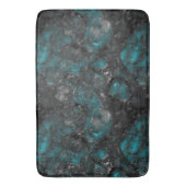 Tapis De Bain Turquoise et argent (devant Vertical)