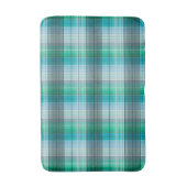 Tapis De Bain Turquoise et gris dans une cage (Devant (Vertical))
