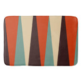 Tapis De Bain Turquoise et orange (Devant)