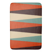 Tapis De Bain Turquoise et orange (devant Vertical)