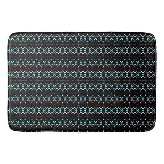 Tapis De Bain Turquoise Fashionita (Devant)