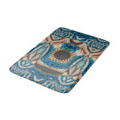 Tapis De Bain Turquoise Gold Sun Southwestern Art (Angle)