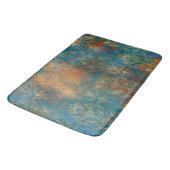 Tapis De Bain Turquoise rideau de douche Cooper Patina (Angle)