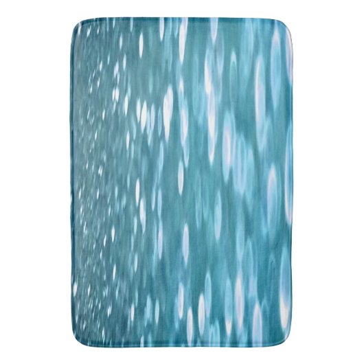 Tapis De Bain Turquoise shimmer (devant Vertical)