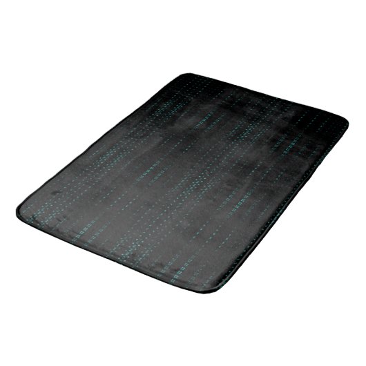 Tapis De Bain Turquoise teinté (Angle)
