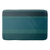 Tapis De Bain Turquoises bandes (Devant)