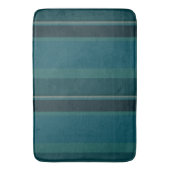 Tapis De Bain Turquoises bandes (devant Vertical)