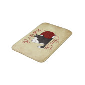 Tapis De Bain Tuxedo Chat - Jours heureux (Angle)