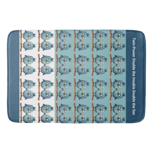 Tapis De Bain Twin Birds (Devant)
