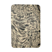 Tapis De Bain Twisted avec ton beige foncé, miroir (Devant (Vertical))