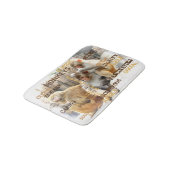 Tapis De Bain Typographie des singes mignons (Angle)