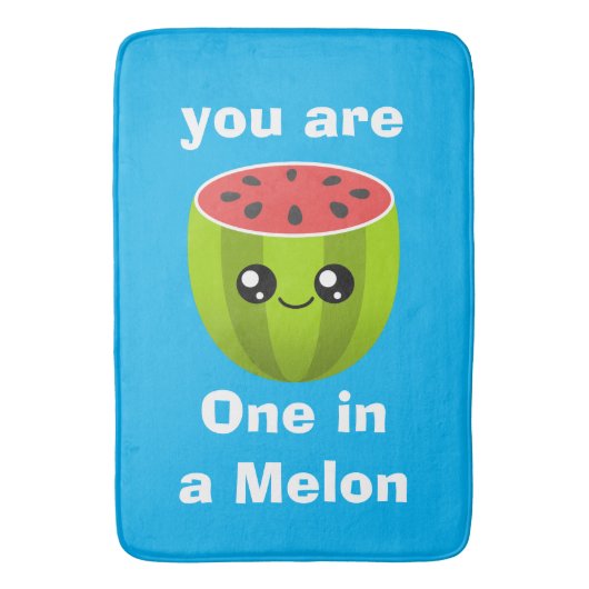Tapis De Bain Un à Melon (devant Vertical)