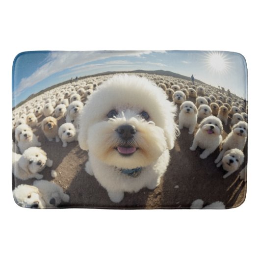 Tapis De Bain Un ami heureux et leurs amis (Devant)