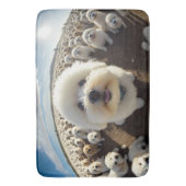 Tapis De Bain Un ami heureux et leurs amis (devant Vertical)