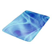 Tapis De Bain Un brouillard bleu mystique (Angle)