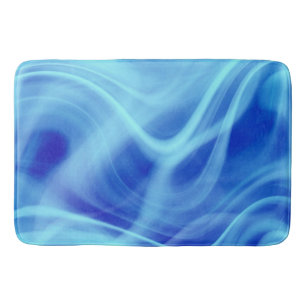 Tapis De Bain Un brouillard bleu mystique