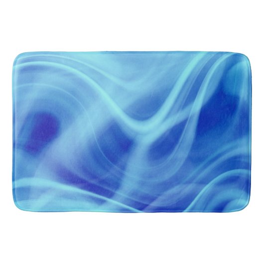 Tapis De Bain Un brouillard bleu mystique (Devant)