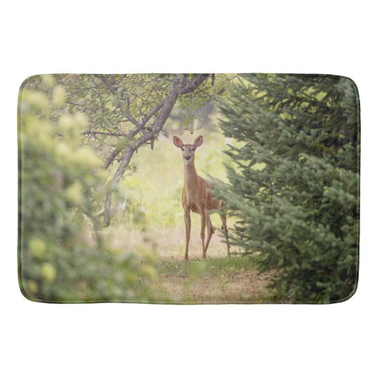 Tapis De Bain Un cerf solitaire (Devant)
