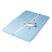 Tapis De Bain Un Cessna en vol (Angle)