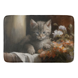 Tapis De Bain Un Coin Cosy Tabby Kitten