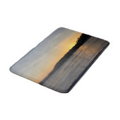 Tapis De Bain Un coucher de soleil gelé (Angle)