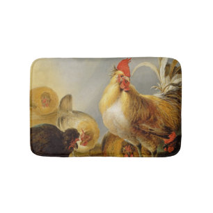 Tapis De Bain Un groupe de volaille de basse cour, 1643