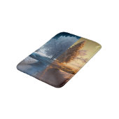 Tapis De Bain Un jour en hiver (Angle)