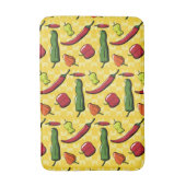 Tapis De Bain Un monde de poivrons poivrons Mat de bain (Devant (Vertical))