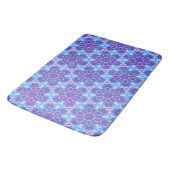 Tapis De Bain Un Motif de teinture violet et bleu (Angle)