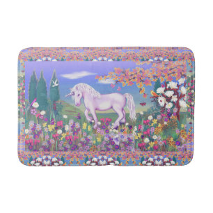 Tapis De Bain Un paradis mauve Bath Mat