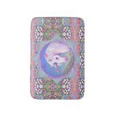 Tapis De Bain Un paradis mauve Bath Mat (Devant (Vertical))