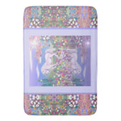 Tapis De Bain Un paradis mauve Bath Mat (devant Vertical)