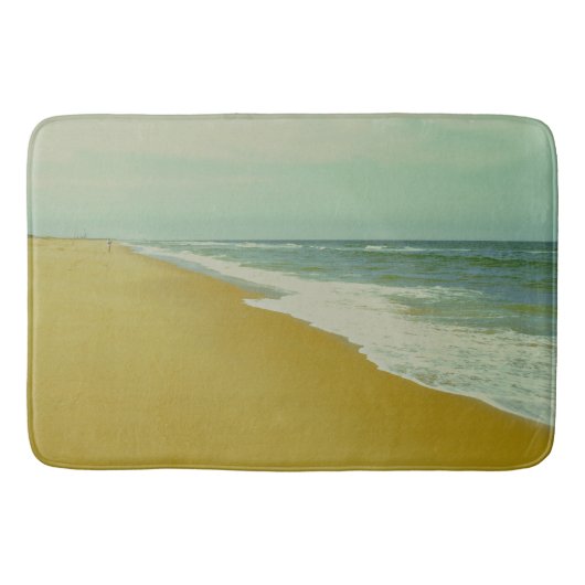 Tapis De Bain Un pêcheur et la mer (Devant)