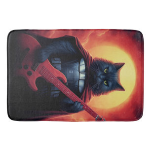 Tapis De Bain Un Riff qui secoue le Cosmos Seigneur des chats
