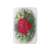 Tapis De Bain Un rose solitaire (Devant (Vertical))