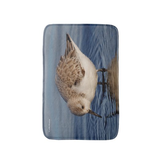 Tapis De Bain Un Sanderling (Devant (Vertical))