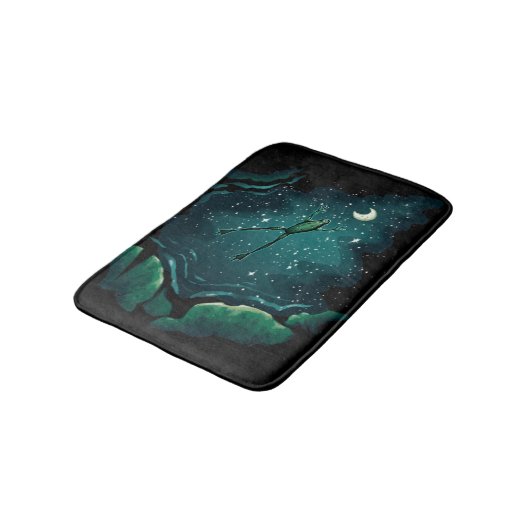 Tapis De Bain Un saut sur la lune (Angle)
