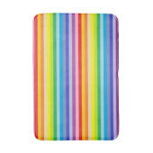 Tapis De Bain Un spectre plus large de rayures arc-en-ciel (Devant (Vertical))