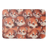 Tapis De Bain Un tas de pandas rouges (Devant)