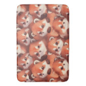 Tapis De Bain Un tas de pandas rouges (devant Vertical)