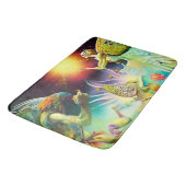 Tapis De Bain Une époque de peinture à l'huile repensée (Angle)