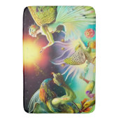 Tapis De Bain Une époque de peinture à l'huile repensée (devant Vertical)