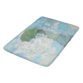 Tapis De Bain Une femme avec un parasol Claude Monet (Angle)